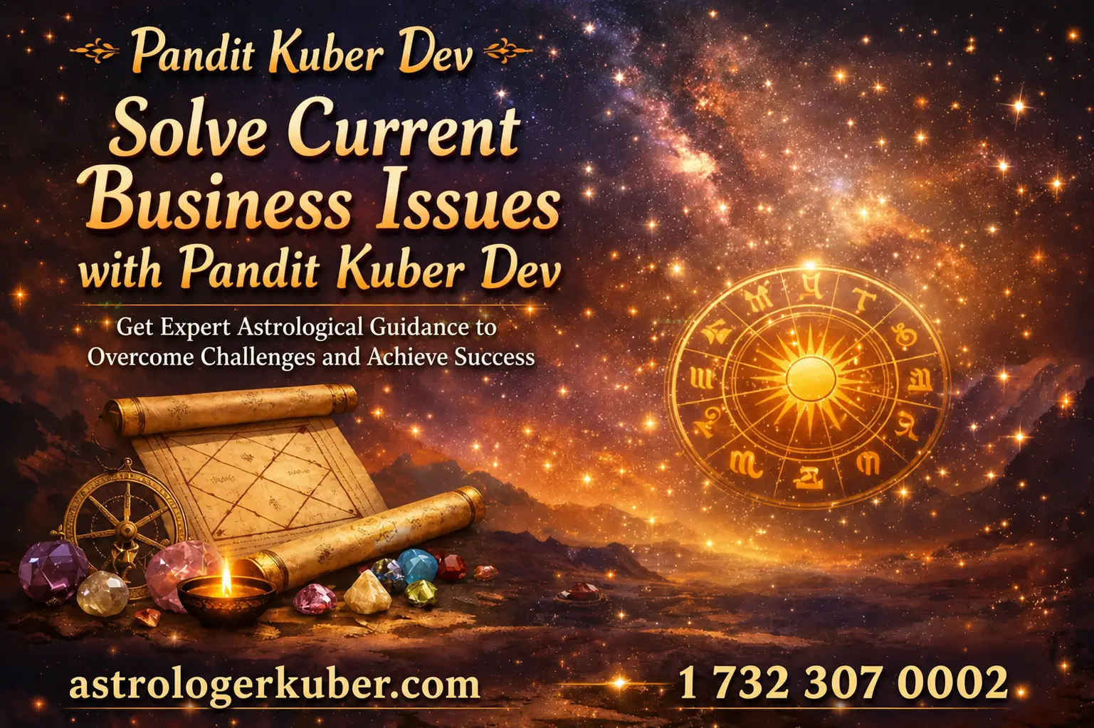Solve Current Business Issues with Pandit Kuber Dev
