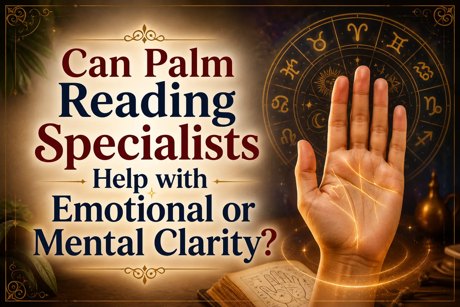 Can Palm Reading Specialists Help with Emotional or Mental Clarity?