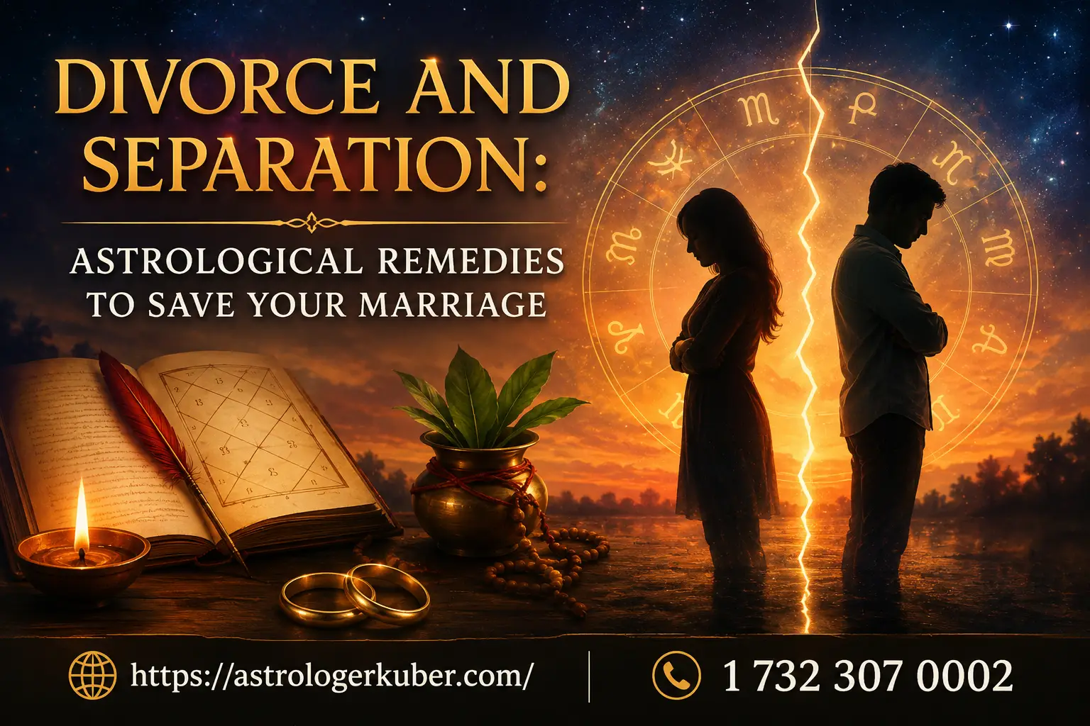 Divorce and Separation: Astrological Remedies to Save Your Marriage